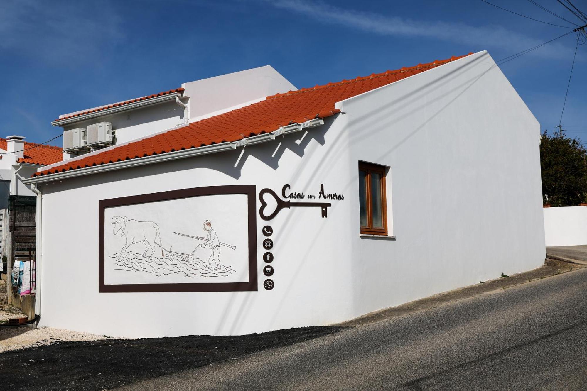 Casas Com Amoras In Serra Da Pescaria Famalicão Exterior foto